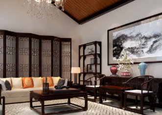 广阳中式书房设计让四合院的生活更加美好